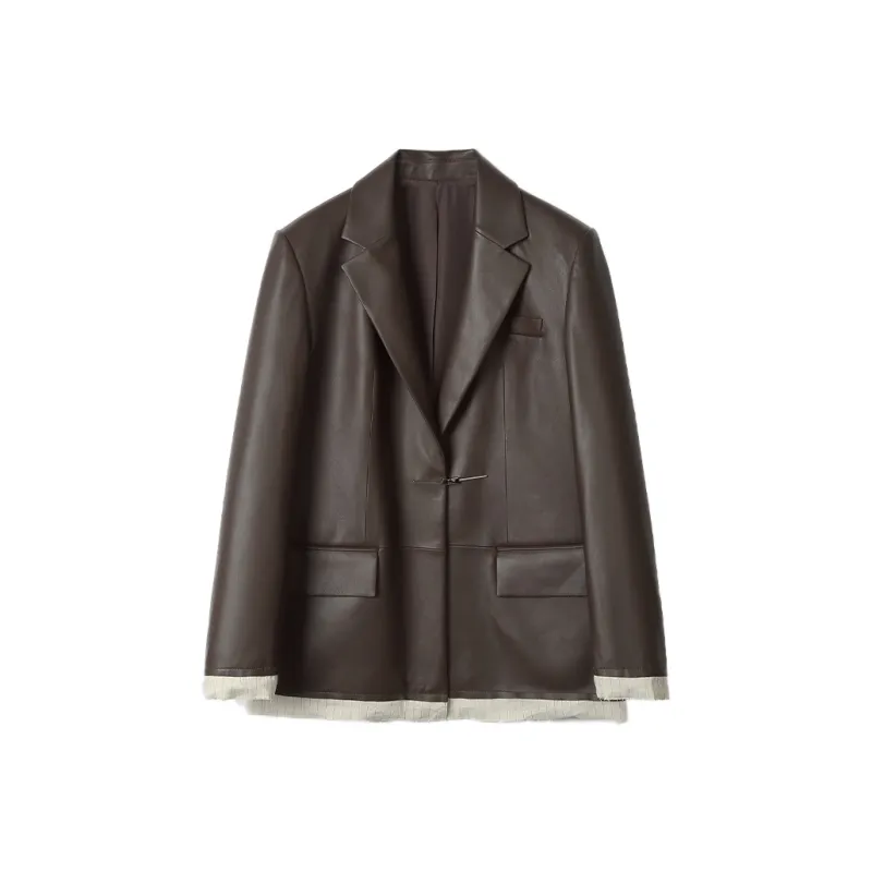 SINBOS Leather Jackets Women's-4