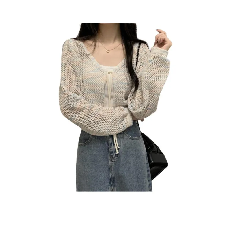 Flowers In Water Knitwear Women's-1