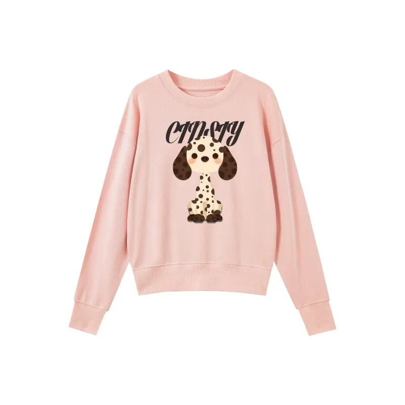 Oudifu Sweatshirts Women's-5