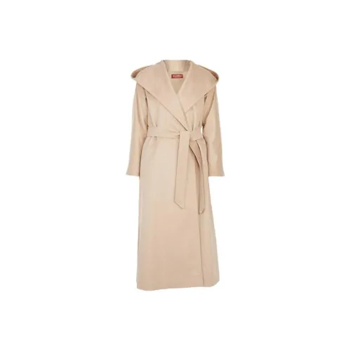 MaxMara Velvet Jackets Women's Beige