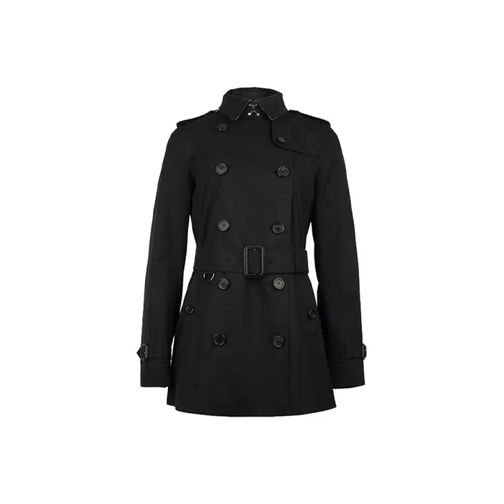 Burberry Trench Coat Women's Black-0