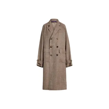 Ralph Lauren Collection SS24 Coats Women's Cream