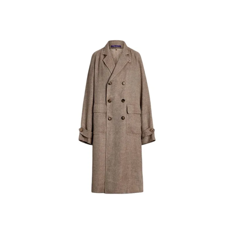 Ralph Lauren Collection SS24 Coats Women's Cream-0