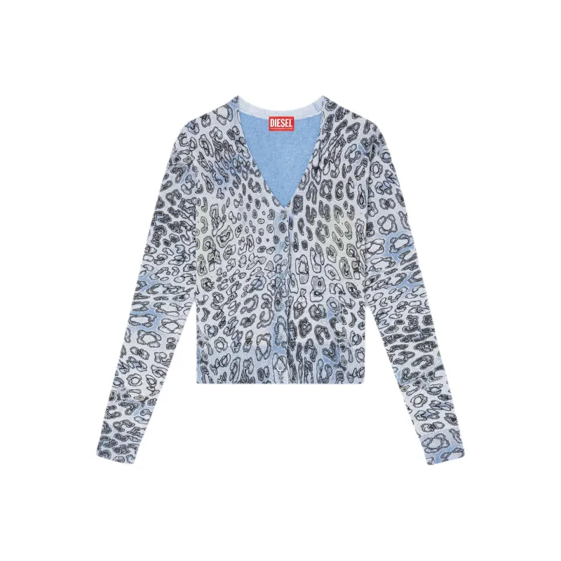 DIESEL M Alima Leo V Neck Cardigan-0