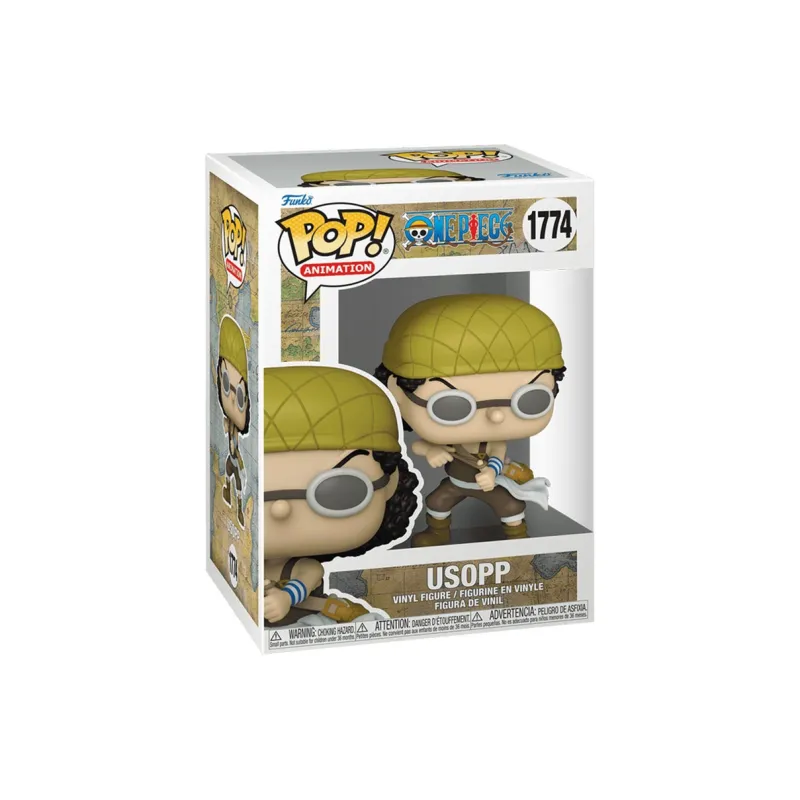 Funko One Piece, Usopp With Rubber Band Chibi Figures-1