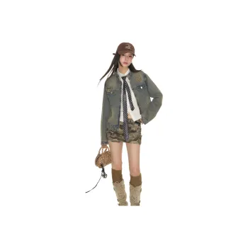 FPMZ Denim Jackets Women's Blue