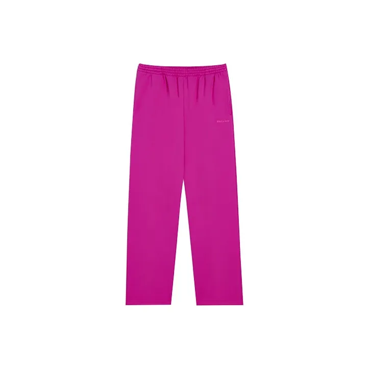 Balenciaga Knitted Sweatpants Women's Rose Red-0