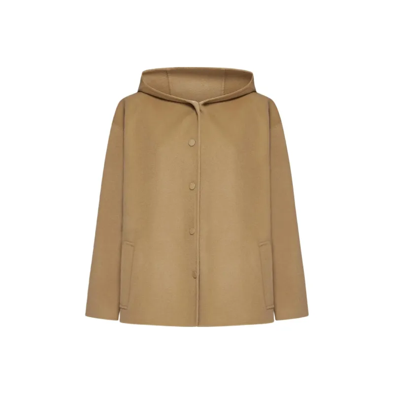 WEEKEND MaxMara Buttoned Long Sleeved Coat-0