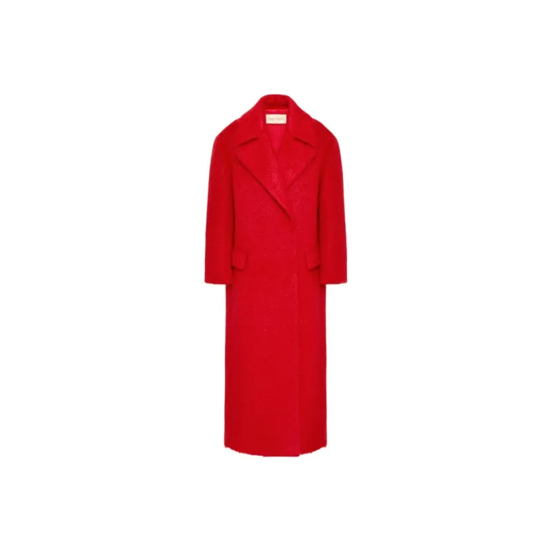 Valentino Coats Women's Red-0