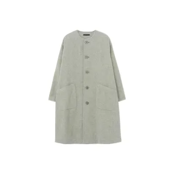 Yohji Yamamoto Y's FW23 Coats Women's Light Gray