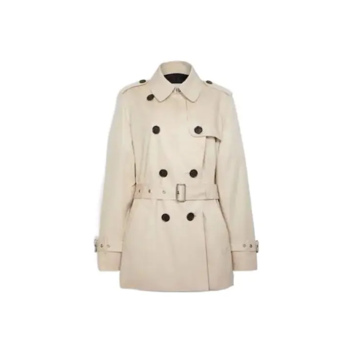 COACH FW22 Trench Coat Women's Ecru-0