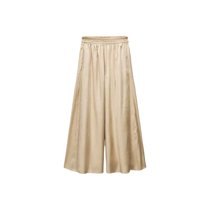 ZARA Casual Pants Women's Yellow-0