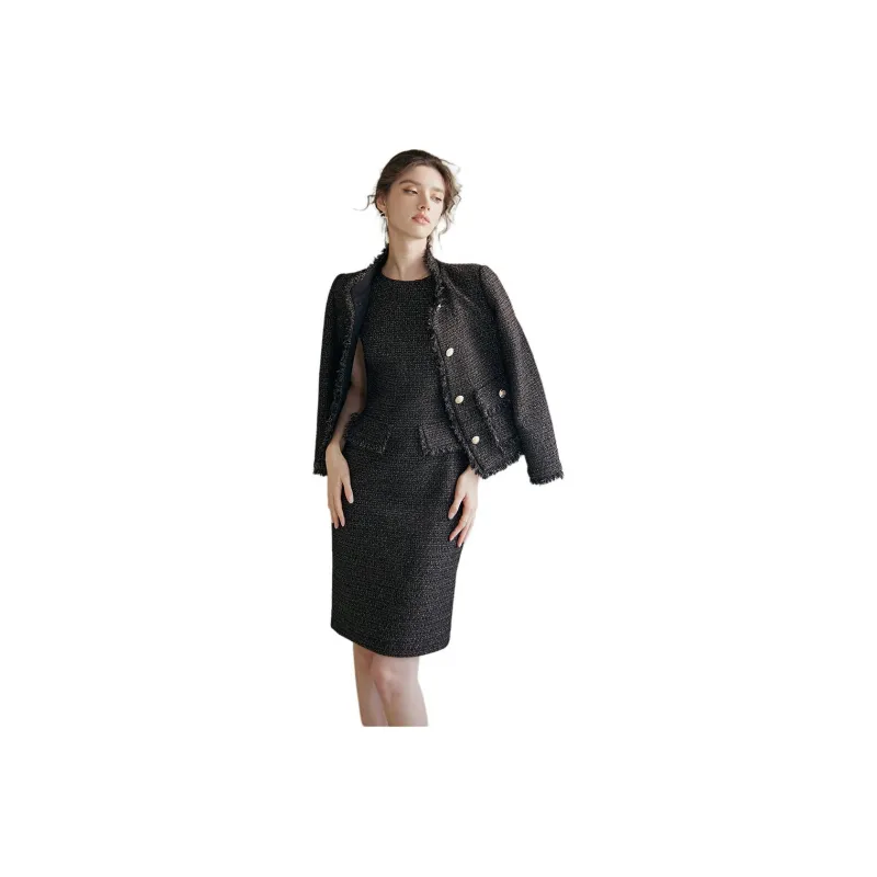 ROEYSHOUSE Business Suit Women's Black-0