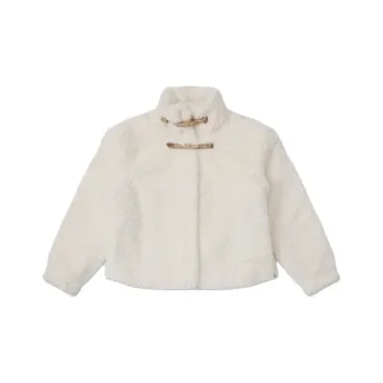 Converse FW23 Velvet feel Coat Women's Milk White
