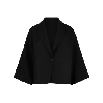 MaxMara V Neck Single Breasted Jacket