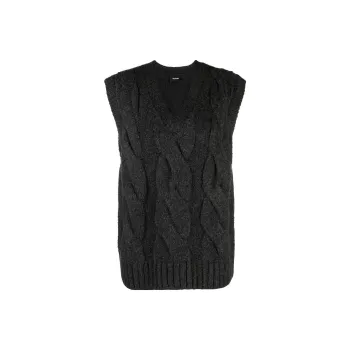WE11DONE Vests Women's Black