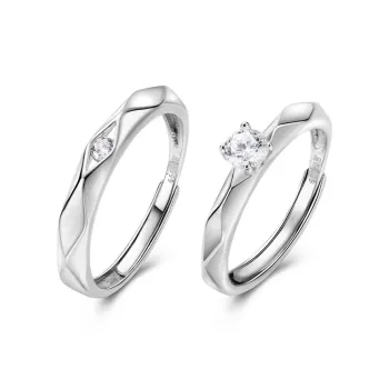 DAWO 999 Fine Silver Rings Unisex