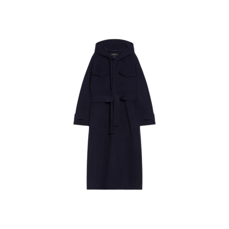 WEEKEND MaxMara Coat Women's Dark Blue-0