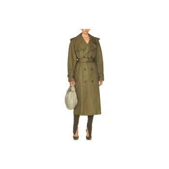 WARDROBE.NYC Coats Women's Green
