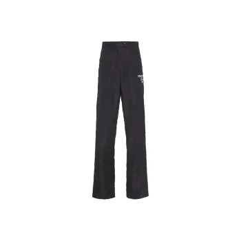 PRADA Logo Printed Re Nylon Pants