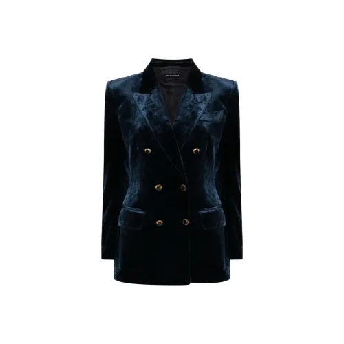 TOM FORD Velvet Wallis Double Breasted Jacket
