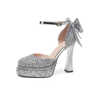 MADALLO High Heels Women's Silver/Champagne/Black