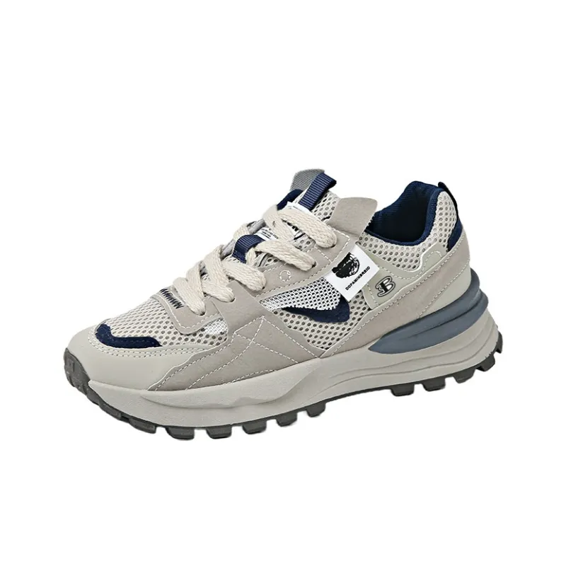 BEN SHERMAN Slip Resistant, Abrasion Resistant, Breathable, Lightweight Low Top Casual Shoes Unisex Gray-0