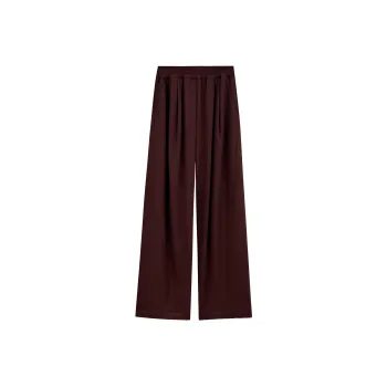GZQJ Casual Pants Women's Dark Red
