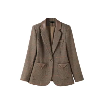 DonnaZilan Business Suit Women's Coffee