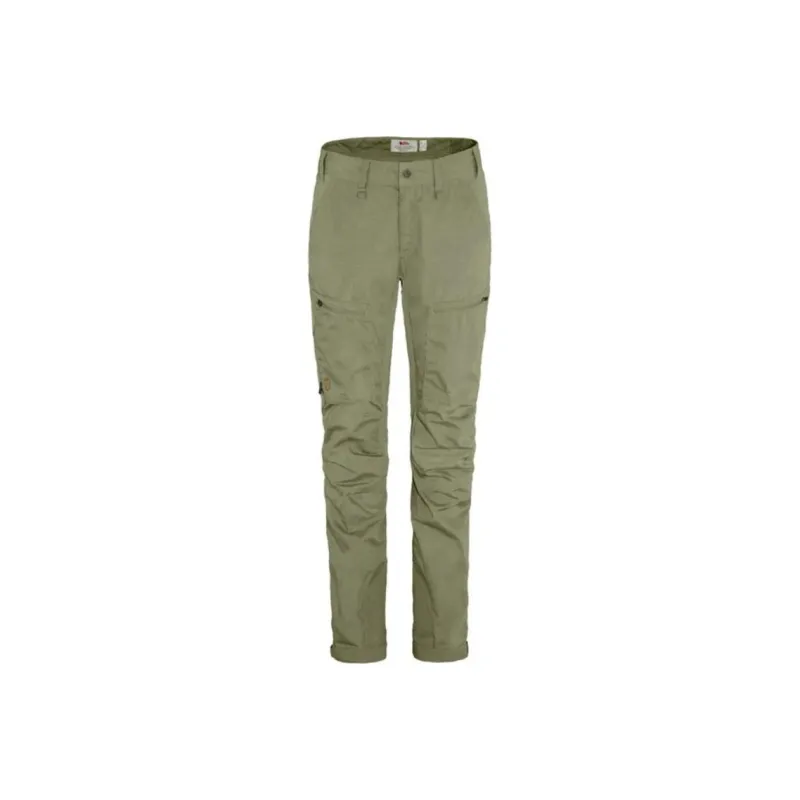 Fjallraven Casual Pants Women's Light Olive-0