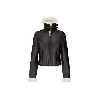 DIOR Leather Jacket Women's Black