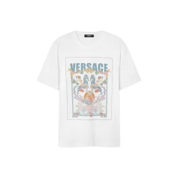 VERSACE Coral Theatre Postcard T Shirt