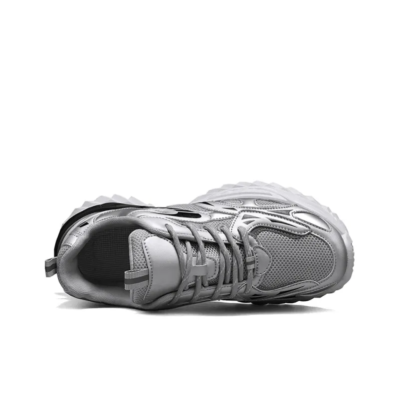 FCMM Anti Slip Wear Resistant Low Top Chunky Sneakers Men's Box Included-5