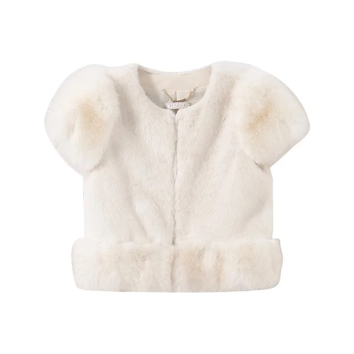 YUMOMO STAR Velvet-feel Coat Women's Foreign Gas Rice-0