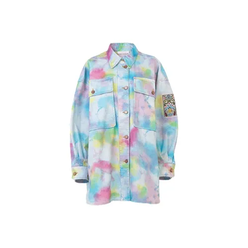 See By Chloe Denim Jackets Women's Multicolor