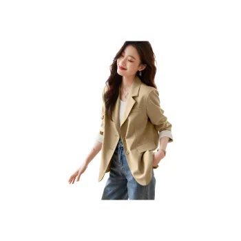 Mo Han Yi Mei Business Suit Women's Khaki