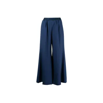 MARNI Logo Waist Pleated Pants