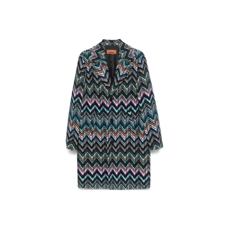 MISSONI Chevron knit Coat-0