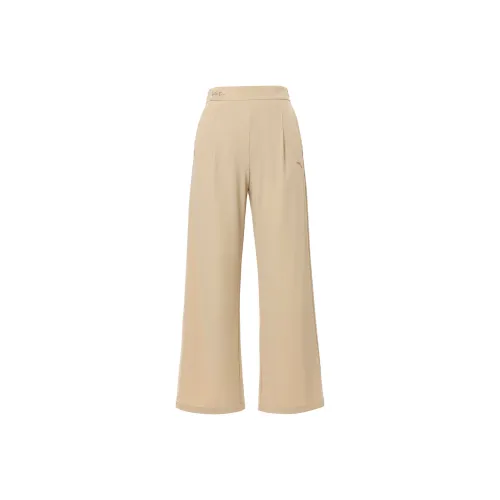 Anta Variety Training Collection Casual Pants Women's Nude Khaki