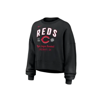 Nike Cincinnati Reds Women's Nike Mlb Pullover Crew