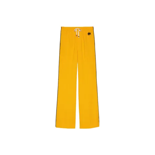 GUCCI x Adidas Casual Pants Women's Deep Yellow