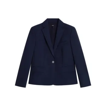THEORY Business Suit Women's Deep Sea Blue