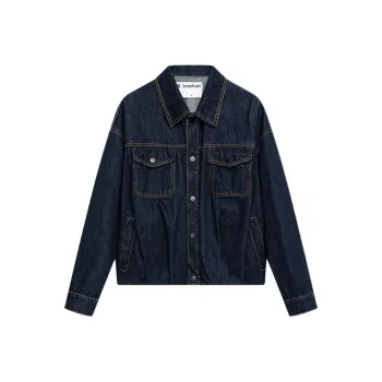 Broadcast Denim Jacket Women's Dark Denim Blue