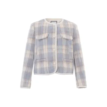 JESSYLINE Cropped Coat Women's Light Purple