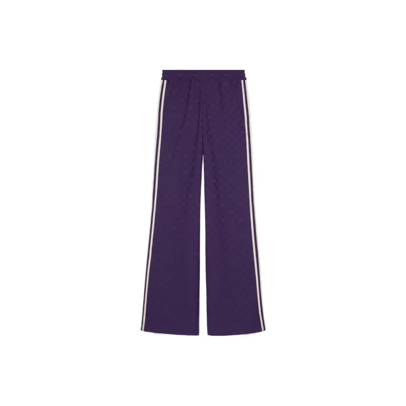 GUCCI x Adidas Originals SS23 Casual Pants Women's Purple-0