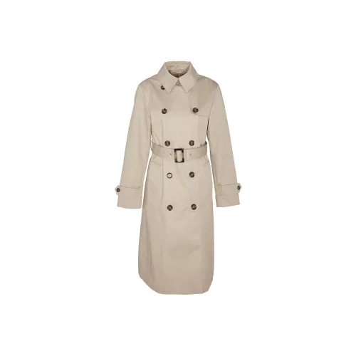 BARBOUR Greta Showerproof Trench Coat Coats Women's Beige
