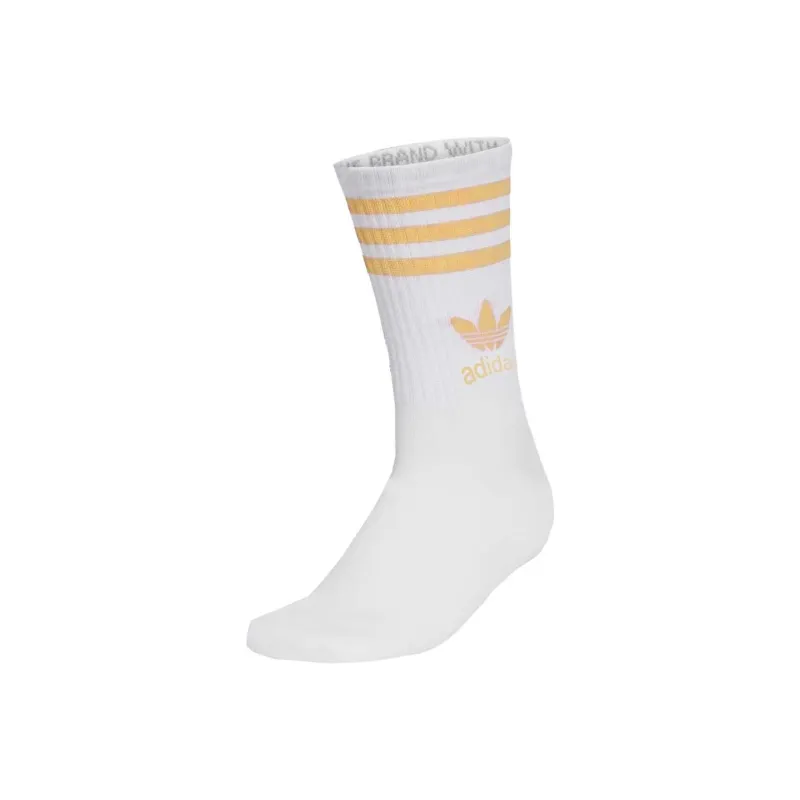 Adidas Originals Mid Calf Socks Unisex 3 Pack White-3