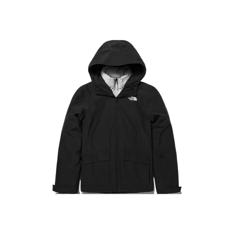 THE NORTH FACE City Outdoor Collection Windbreaker Jackets Women's Black-0