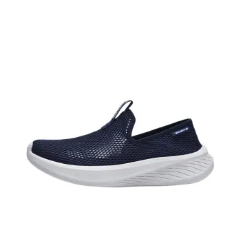 LOTTO Anti Slip Wear Resistant Low Top Casual Shoes Unisex Navy