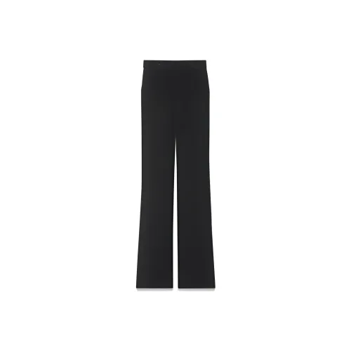 SAINT LAURENT High Waist Velvet Trousers